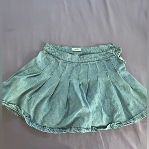 Tennis Jean Skirt
